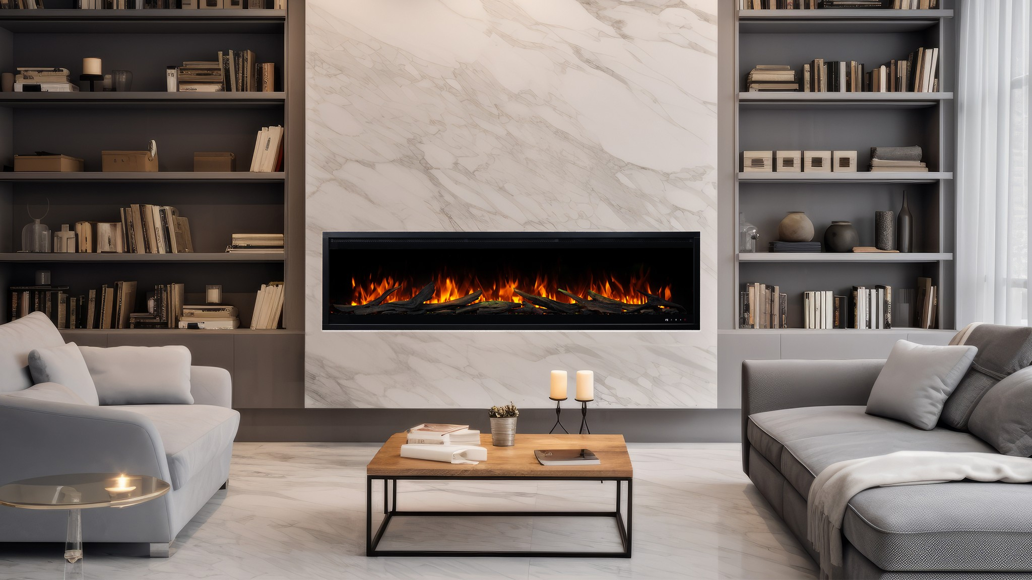 Qué poner bajo la TV para un salón elegante y acogedor