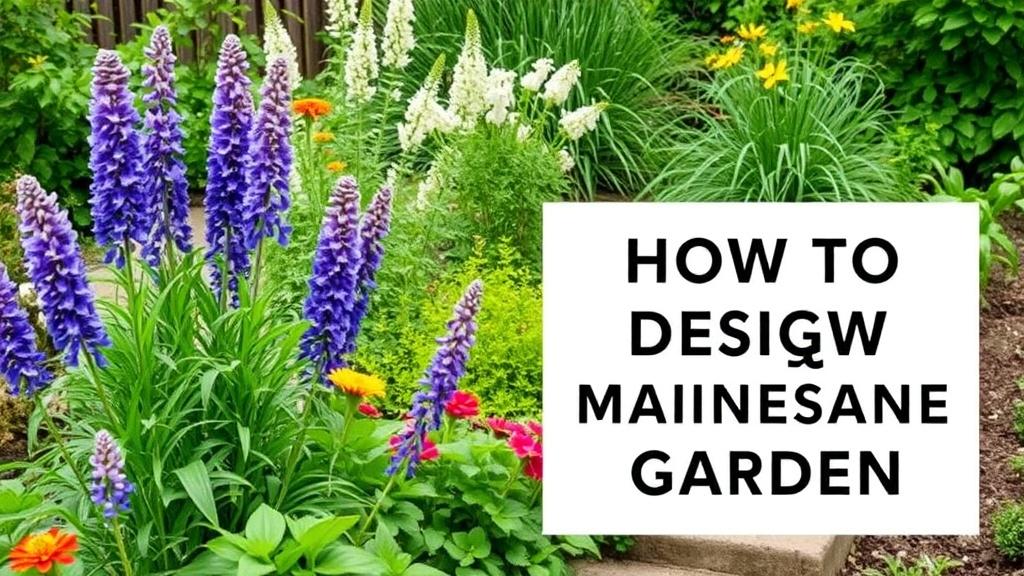 Cómo diseñar un jardín fácil de mantener: estrategia, costos y resistencia para vivir mejor