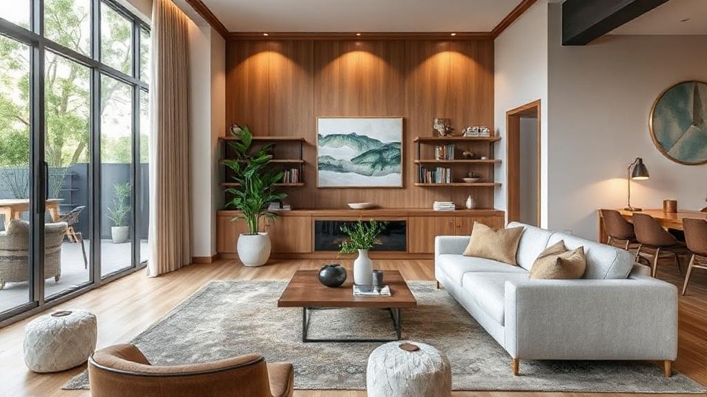 Cómo crear un interior moderno y funcional que potencie cada rincón