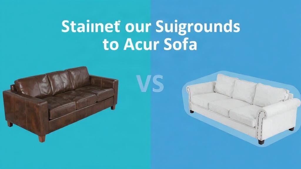 Sofás con tapicería antimanchas (tecnología Aquaclean) vs piel natural. Errores comunes de planificación al comprar (y cómo evitarlos)